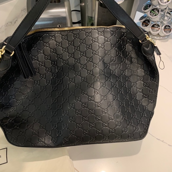 Gucci  Black Miss Gg Ssima Hobo with storage bag - Picture 3 of 5